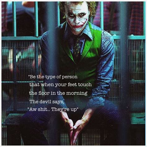 the joker heath ledger quotes about love